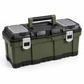 Caja de herramientas de plástico con compartimentos 50x25x25 cm