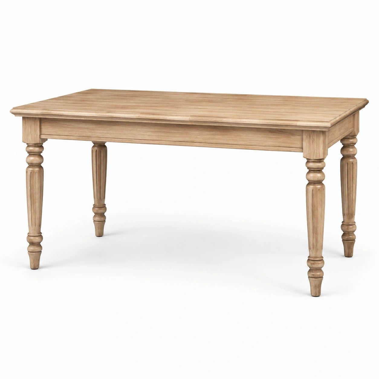Mesa de madera de roble 150x90x75 cm